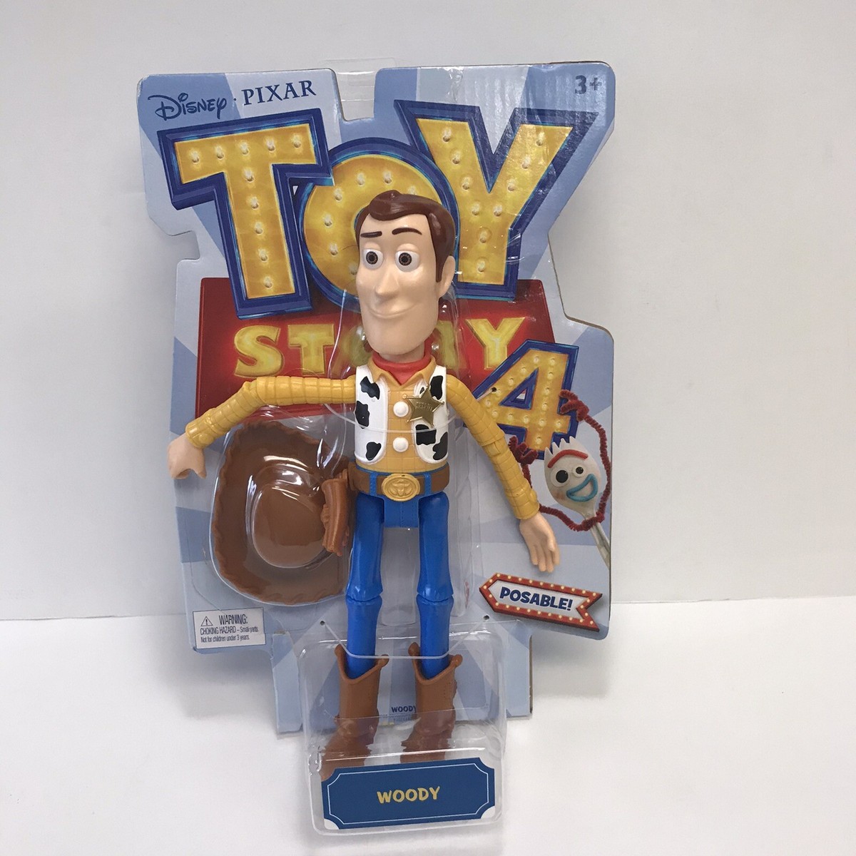 Disney Pixar Toy Story 4 Woody Doll Figure Authentic Details