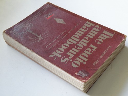 *THE RADIO AMATEUR'S HANDBOOK 1954* ARRL HAM ANNUAL COMPLETE FAIR/GOOD CONDITION - Zdjęcie 2 z 24