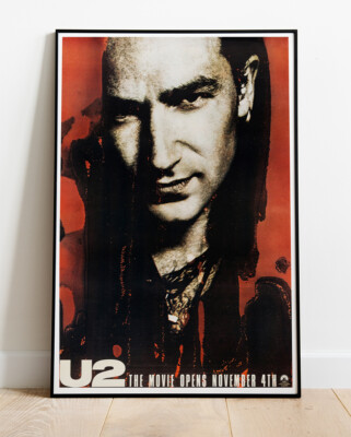 Rattle And Hum U2 Bono Repro Film Foto/Poster bis zu 36''x24''