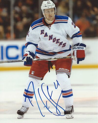 Derek Stepan Signed 8x10 Photo New York Rangers Autographed COA B - Picture 1 of 1