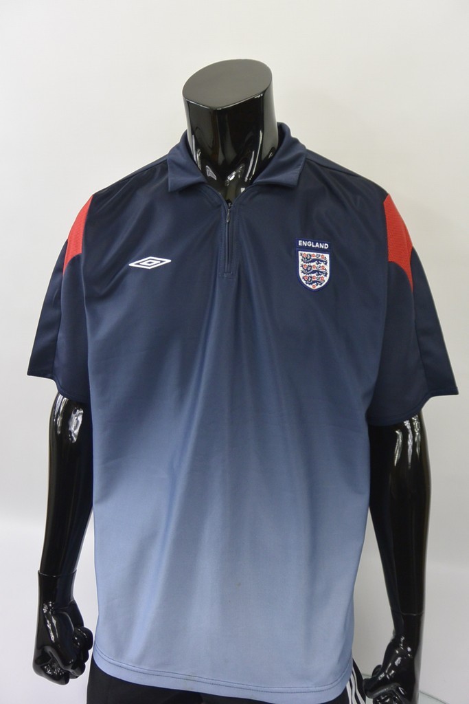 ウェア UMBRO England 2001-03  uniform 2001-03 UMBRO England POLO Shirt World Cup 2002 Japan Korea SIZE