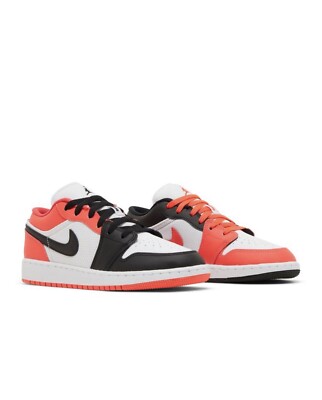 Air Jordan 1 Low SE GS  Mismatched Infrared  Basketball Shoe FB4420 616
