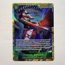 One Piece TCG The Azure Sea’s Seven Dracule Mihawk OP14-119 SEC English NM