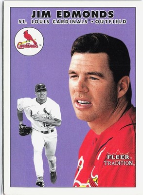 2000 Fleer Tradition Update #U55 Jim Edmonds
