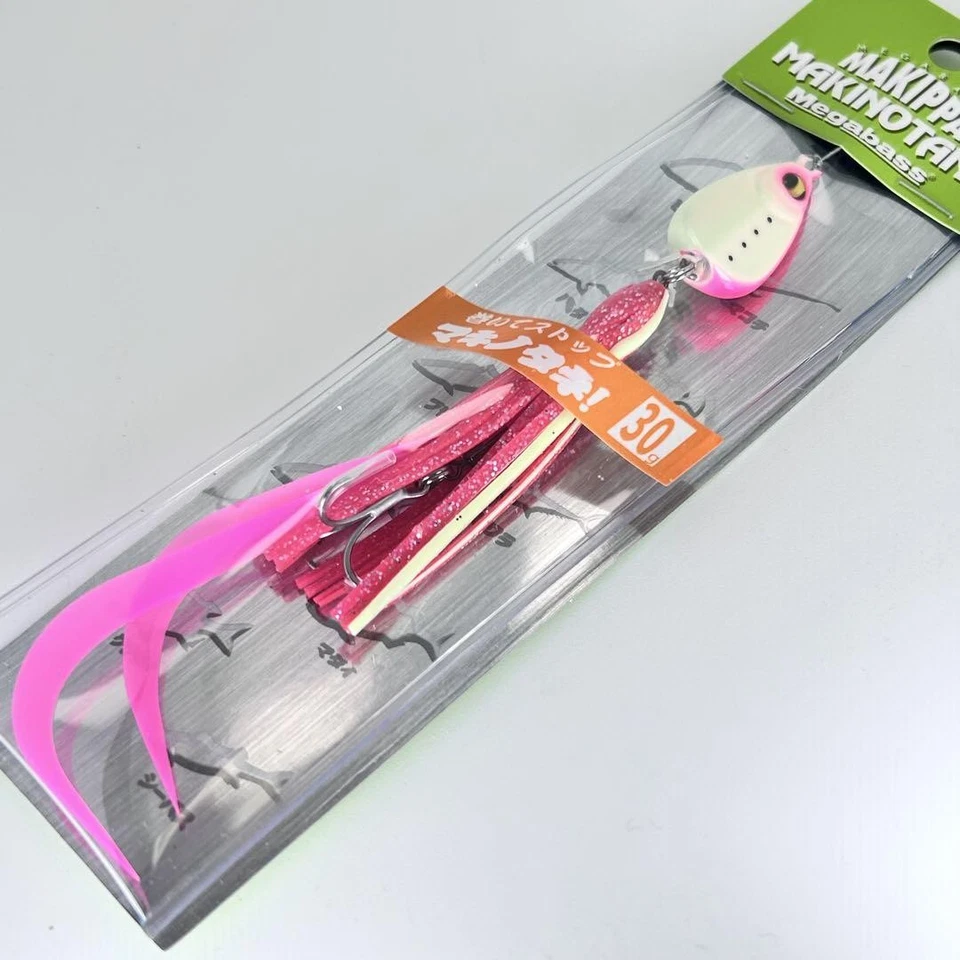 Megabass Makippa Makinotane 30g & 40g Set Limited Color Pink Glow/S Used - Image 4 of 4