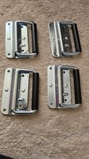 4 Pcs Metal Handle Replacement Chest Handles Heavy Duty Foldable