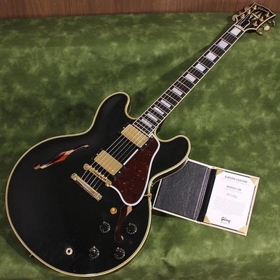 Gibson Custom Shop 1959 ES-355 Reissue Ebony Murphy Lab UL Aged Electric Guitar