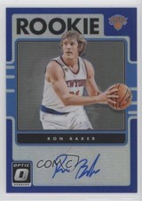 2016 Panini Donruss Optic Rookie Signatures Blue Prizm 19/25 Ron Baker Auto 0q0