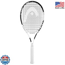 HEAD Metallix Attitude Pro Tennis Racket, 4 3/8" Grip Pre-Strung