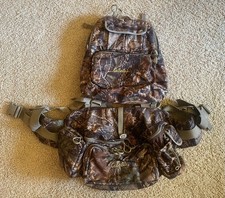 Cabela's All-Day Transporter 1200 Lumbar Pack - Seclusion3D - H2O Backpack Combo
