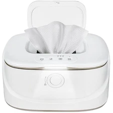 Baby Wipe Warmer with Night Light,Innovative Spring Design,Baby Wet Wipes Dis...