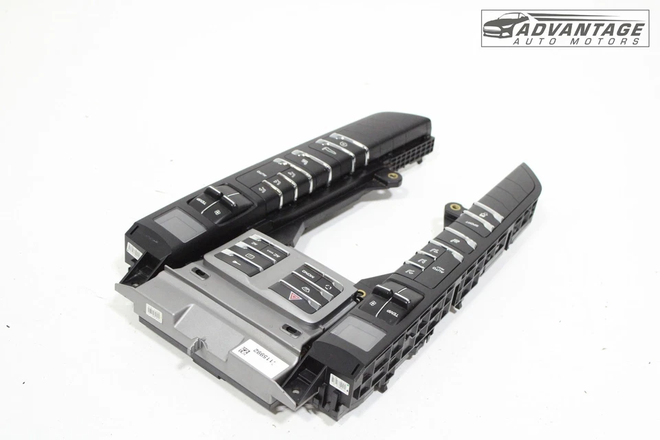 PORSCHE PANAMERA 970 2010-2014 TABLERO HVAC AIRE ACONDICIONADO CALEFACCIÓN INTERRUPTOR DE CONTROL DE CLIMA OEM Foto 3 de 4