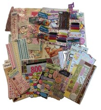 Girly Scrapbook Craft Lot 50 Pc 3 LB K Company Jolee s Stickers Embellishments
