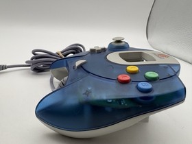 SEGA Dreamcast Controller - Ocean Clear BLUE Atomic HKT-7700 - Tested OEM