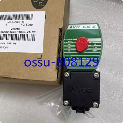 1 PCS NEW JKH8320G182MB 110DC ASCO solenoid valve 1/4'NPT thread