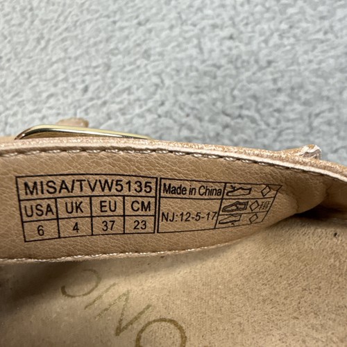 Vionic Misa Women's Size 6 Slip on Sandals Rose Gold Slides MISA/TVW5135 buckle - Picture 15 of 20