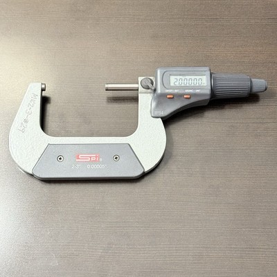 SPI 2-3  Digital Outside Micrometer .00005  Resolution 13-103-7