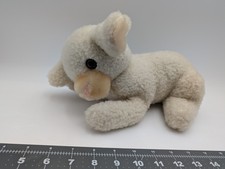 Dakin Lamb Sheep Plush Cream 1982 Stuffed Animal Toy