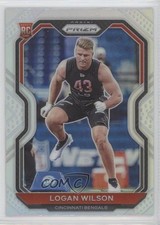 2020 Panini Prizm Rookie Silver Prizm Logan Wilson #309 11s9