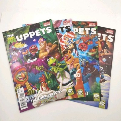 Muppets: Four Seasons Set #1-4 VF Marvel Disney Comics 2011 Lot of 4 Langridge