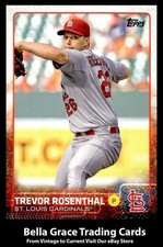 2015 Topps Trevor Rosenthal #286 St. Louis Cardinals  MLB Baseball 
