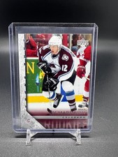 2005-06 Upper Deck #485 Brad Richardson RC Young Guns Rookie Colorada Avalanche