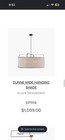 Ellen Degeneres Lighting EP1114AI Dunne Wide Drum 4-Light Pendant, Aged Iron — photo 4