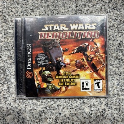 CLEAN CIB Star Wars: Demolition (Sega Dreamcast, 2000) Complete CIB