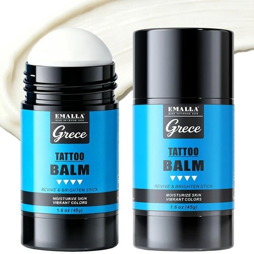 Tattoo Aftercare Butter Balm 1.6 oz Moisturizer Brightener Color Enhance Cream - product listing photo
