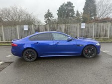 Jaguar XF 2017 R Sport 2.0L Diesel In Blue Full Service History long mot