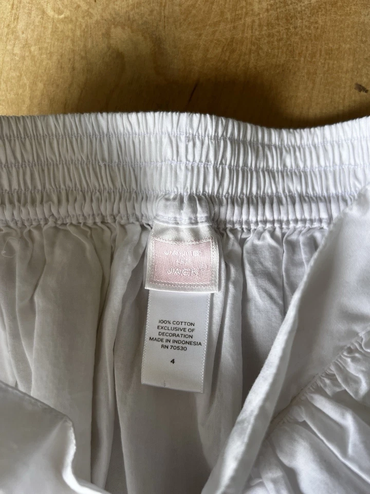 Janie And Jack Girls Skirt Size 4 Oranges & Lemons Cute Cottagecore - Image 4 of 4