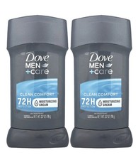 Men Care, Antiperspirant Deodorant, Clean Comfort , 2 Pack, 2.7 oz 76 g Each