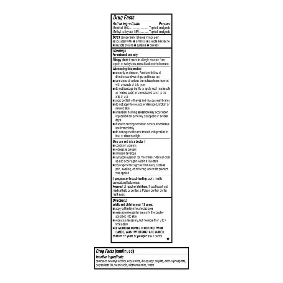 4 Pack Arthritis Hot Pain Relief Cream Deep Penetrating Fast Acting 3 Oz Each - Image 4 of 4