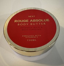 NEXT Rouge Absolue Perfumed Moisturising Body Butter 150ml New & Sealed 