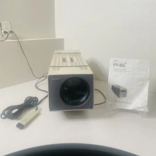 Sony FP-60 Vidimagic Color Video Projection System Turn On For Repair/Parts Beta