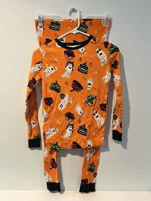 Hyde And Eek Halloween 100% Cotton Ghosts Pumpkins Kids Sleepwear Set, Size 14