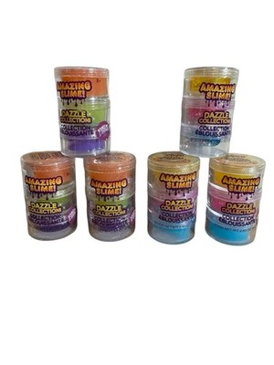Amazing Slime Dazzle Collection w/ Sparkly Glitter (ages 5+)