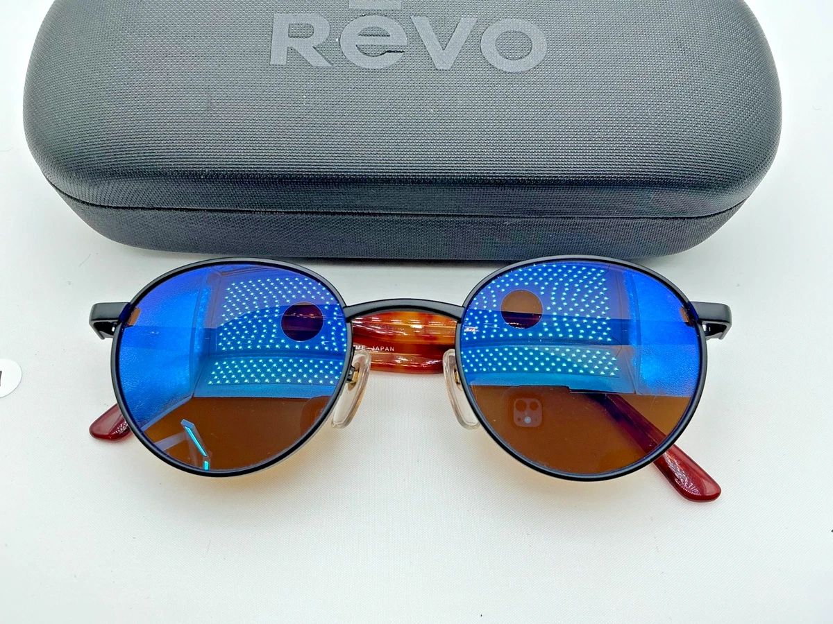 EUC Vintage 1980s Revo Japan 962/001 Oval Tortoise Blue Polarize Unisex Sunglass REVO Adult Unisex Oval Vintage Sunglasses for sale | eBay main image 3