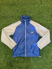 Vintage Nike Blue Tag Athletic Track Jacket Size Small