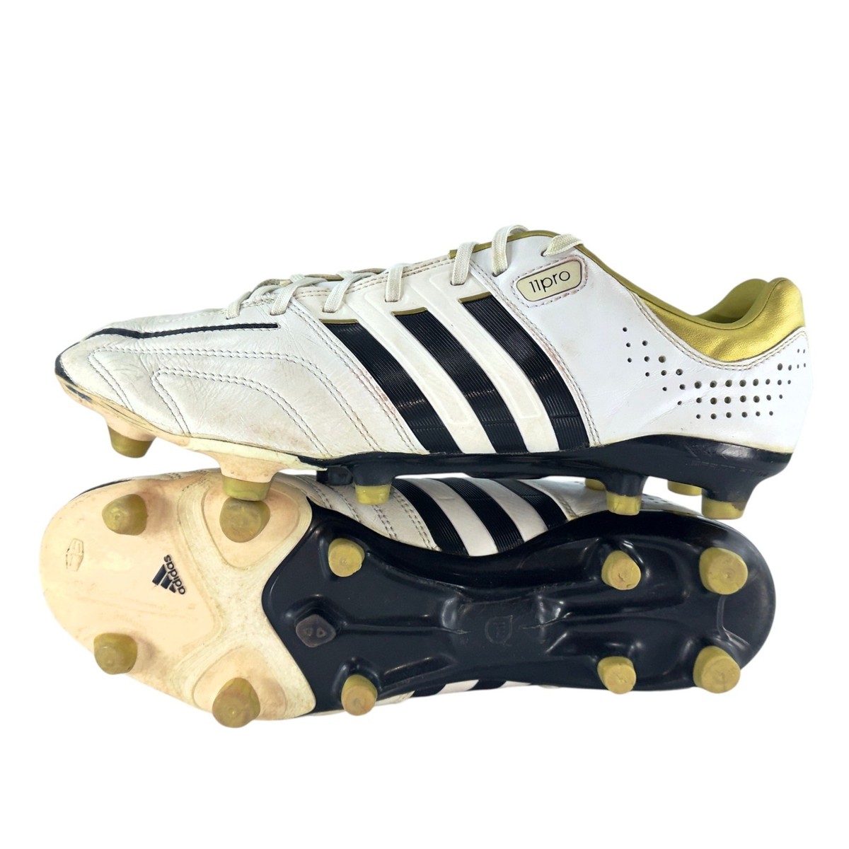 adidas パティーク11pro FG Adidas Adipure 11Pro FG Q23930 Elite US10.5 UK10 White Men's