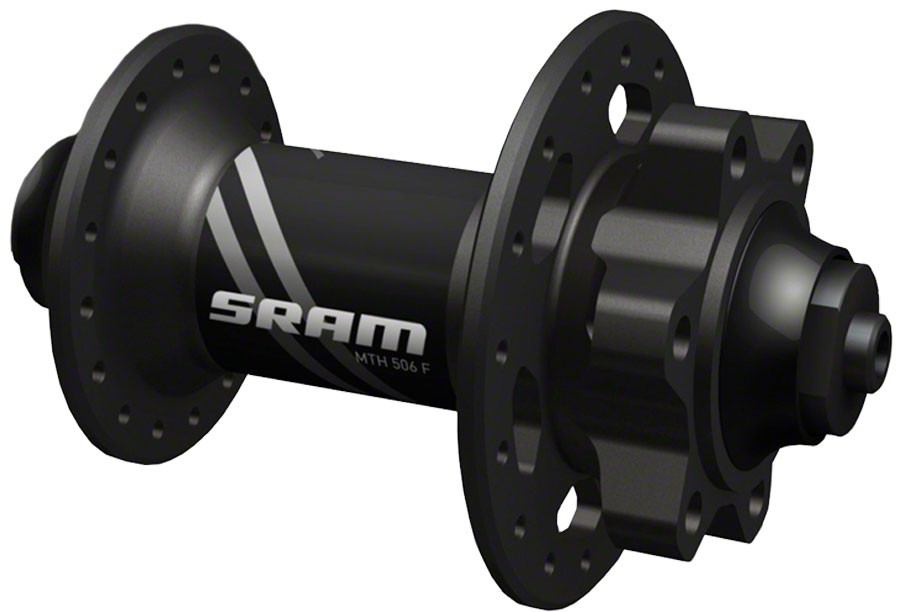 Передняя ступица SRAM 506 - QR x 100 мм 6 болтов Черная 32h 5890₽