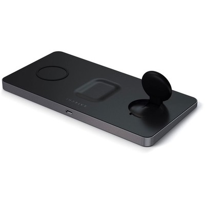 Satechi 7.5W Trio Wireless Charger with Magnetic Pad