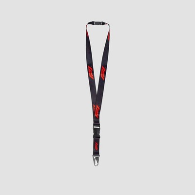 Formula 1 F1 Logo Lanyard - Black/Red