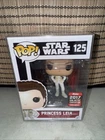 Funko POP! Star Wars #125 Princess Leia Hoth 2017 Galactic Con W/Protector