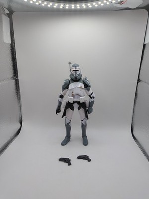 Hasbro Star Wars The Black Series Clone Commander Wolffe 6'' Figure loose 