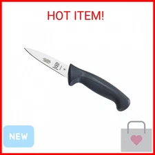 Mercer Culinary M22003 Millennia Black Handle, 3.5-Inch, Paring Knife