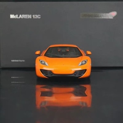 SUPER RARE* Autoart 1/18 McLaren MP4-12C Metallic Orange 2011 | eBay