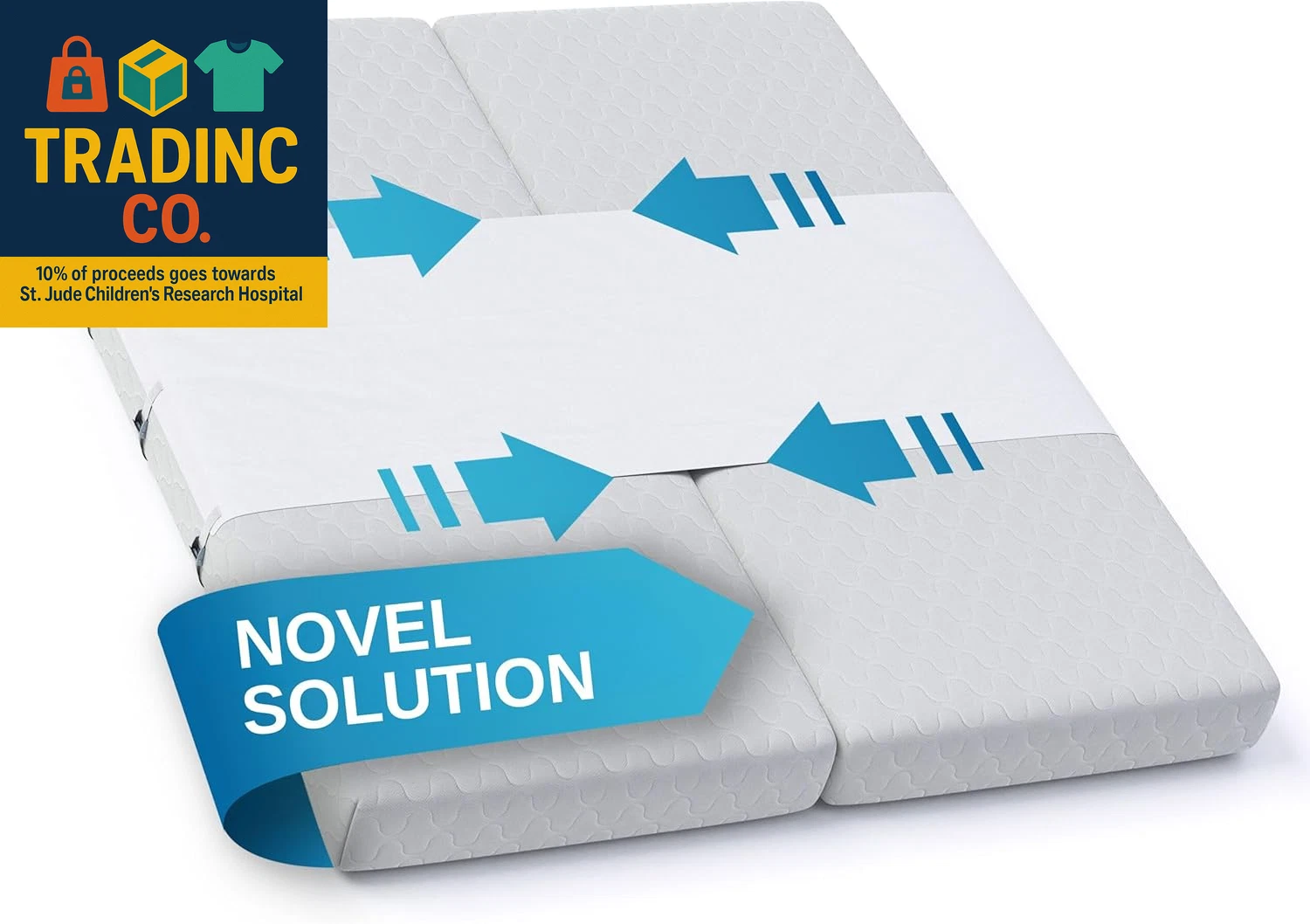 Twin to King Bed Converter | No Slipping | Innovative Solution as Bed Bridge for