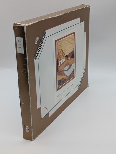 Vintage Marquetry Craft Kit - 411 Still Waters - Size 10" X 8" - Beginner Level - Picture 6 of 17