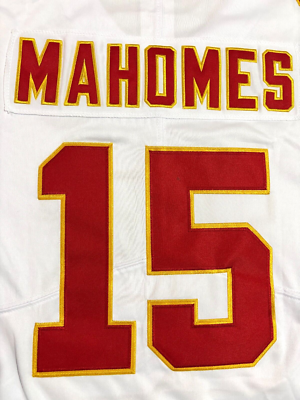 2XL Patrick MaHomes #15 White Vapor Jersey Kansas City Chiefs | eBay